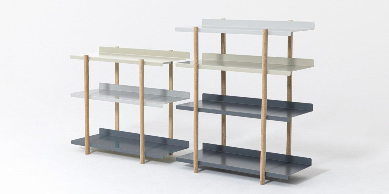 色の配置で楽しむインテリア\n - MARGE SHELF 七変化 -